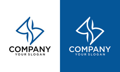 Alphabet KR RK letter logo design template vector illustration.