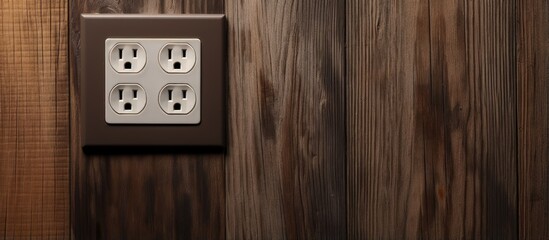 Wall mounted electrical socket