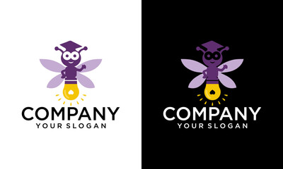 Creative Ideas logo design template ,Bright future logo design concept ,Vector illustration