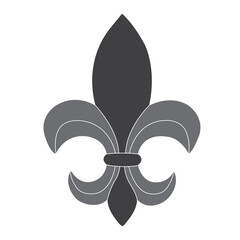 Fleur de lis icon © akhmad