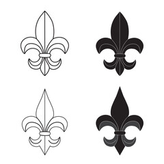 Fleur de lis icon © akhmad