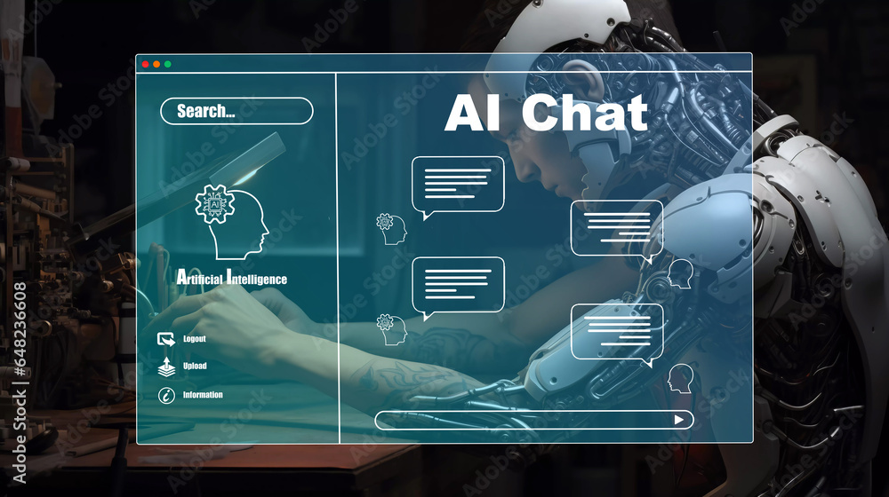 Poster chat bot concept