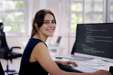 Software Programmer Or Coder Woman