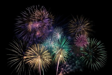 Christmas and New Year Concept. Christmas and New Year Background. Christmas and New Year Theme. Christmas Gift. New Year Party. Generative Ai.