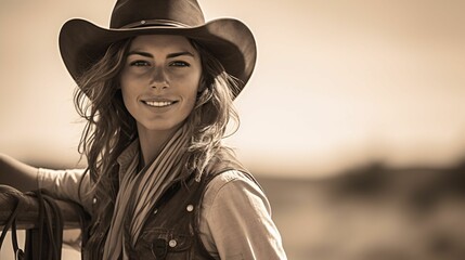 Cattle Rancher - Female - Woman Cattle Rancher
