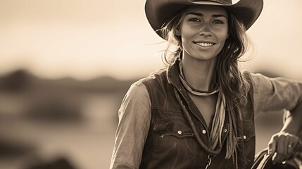 Cattle Rancher - Female - Woman Cattle Rancher
