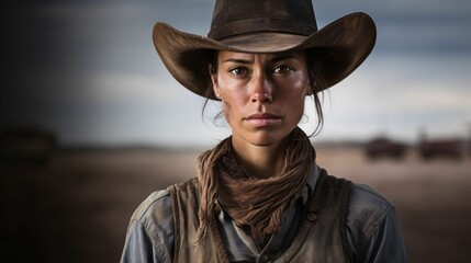 Cattle Rancher - Female - Woman Cattle Rancher