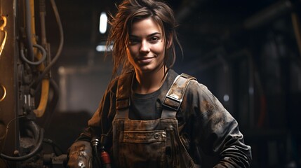 Mechanic - Woman - Female Mechanic