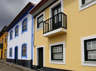 A sample of typical architecture in the city of Angra do Heroísmo,Azores.