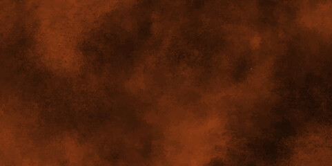 Orange ink and watercolor textures on white paper background.design business, wallpaper, template, technology and industrial construction concept.