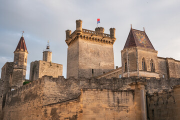 The Chateau of Duke of Uzes in France - 648259694