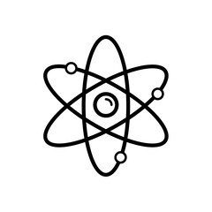 atom symbol  - vector icon