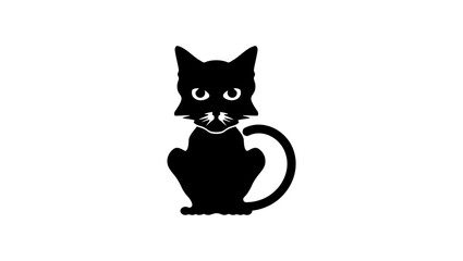 Black cat character