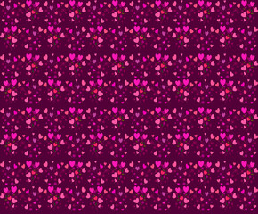 Obraz premium 하트 패턴템플릿