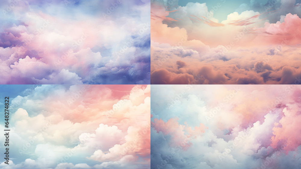 Canvas Prints clouds in the sky