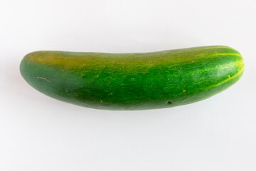 cucumber on a white background