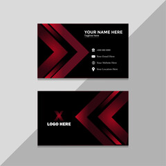 set of business cards