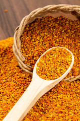 Bee Pollen Granules Natural And Healthy Food