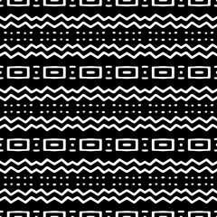 Black and white seamless pattern. Repeat pattern. Abstract background. Monochrome texture .