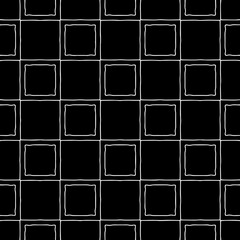 Black and white seamless pattern. Repeat pattern. Abstract background. Monochrome texture .