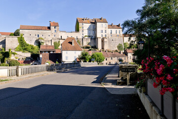 The village of Pesmes, Burgundy, France
