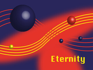 Eternity, abstract Illustration
