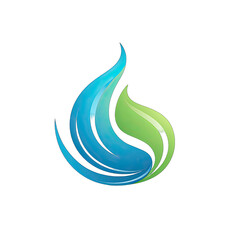 minamalist drop logo