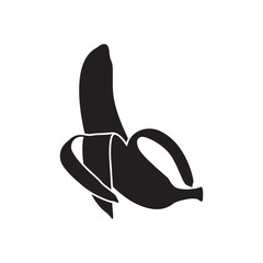 Obraz premium Banana, food, fruit icon 