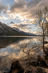 Grand Teton National Park. Sunset views, lake views, mountain views. 