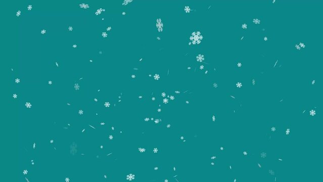 Snowfall background animation