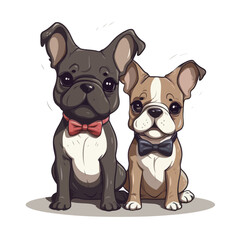 Lovely dogs vector collections for illustration, sticker