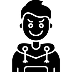 Envy Teenage Boy Icon