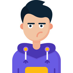 Liar Teenage Boy Icon