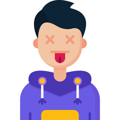 Dead Teenage Boy Icon