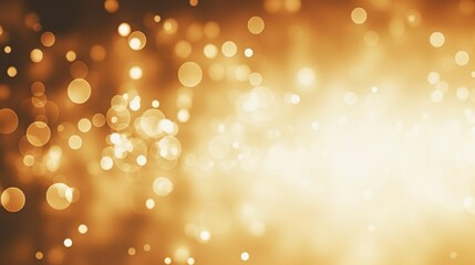 abstract gold background with soft blur bokeh light