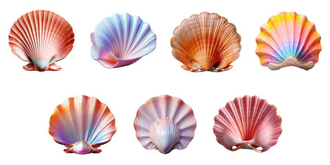 Png Set Clam on transparent background
