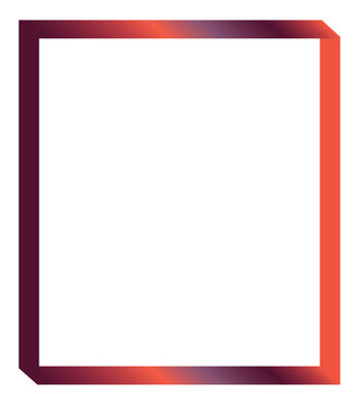 red frame border shiny