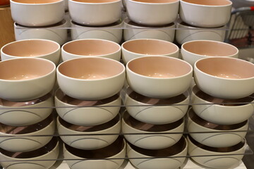 dishes are sold in a store in Israel.