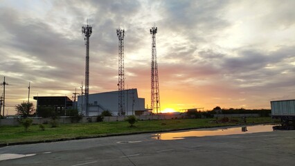landscape nature beautiful morning evening 