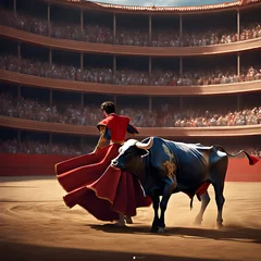 Foto op Plexiglas bullfighting © 영준 손