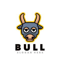 Bull head logo