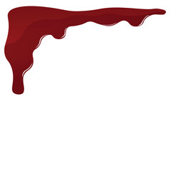 Blood Border Illustration