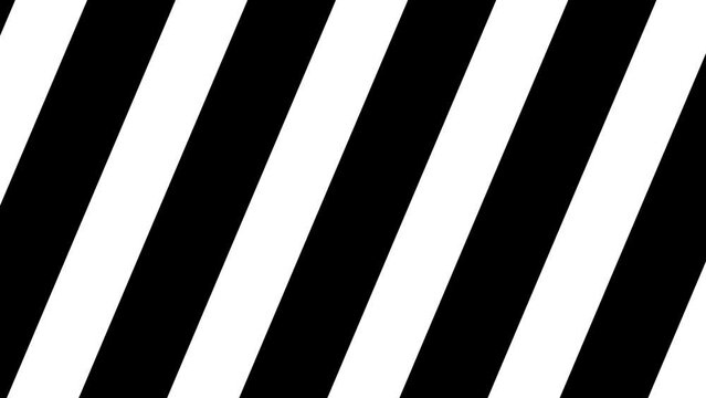 Shape flat seamless black white looped background. High quality 4k footage