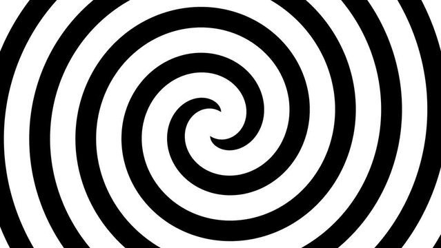Shape flat seamless black white looped background. High quality 4k footage