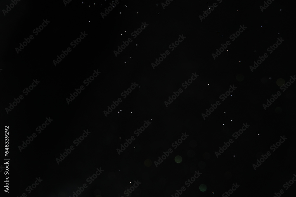 Canvas Prints macro shot of dust particles on black background