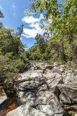 paisagem natural no distrito do Tabuleiro, cidade de Conceição do Mato Dentro, Estado de Minas Gerais, Brasil