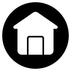 home glyph icon