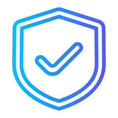 shield gradient icon