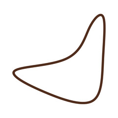 Abstract blob shape vector element 