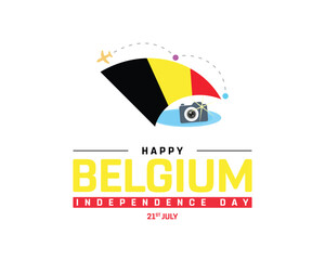 Happy Belgium Independence Day, Belgium Independence Day, Belgium, Flag of Belgium, Travel, 21st July, 21 July, National Day, Independence day.